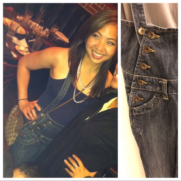 ✖️SOLD✖️TRF LUXURY DENIM OVERALLS - Picture 6 of 6